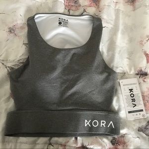 NWT Grey KORA Sports Bra